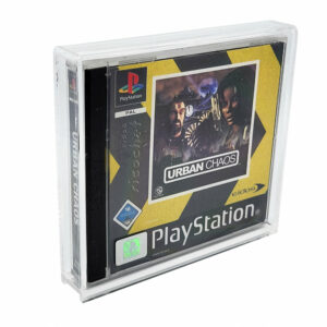 Playstation 1 - Acryl Case für PS1 Spiele mit Schiebeverschluss