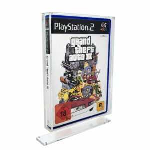 Playstation 2 - Acryl Case für PS2 Spiele mit Magnetverschluss
